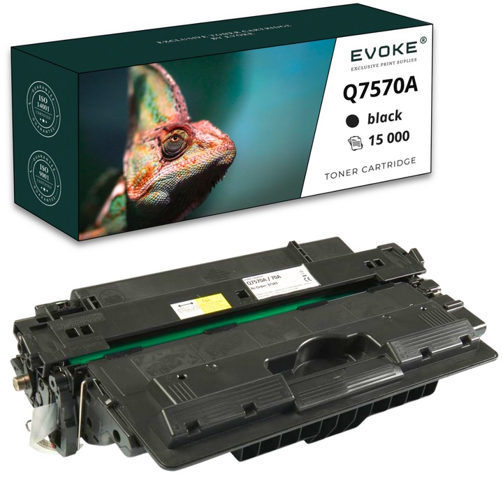 Toner de capacitate mare HP 207X, Negru