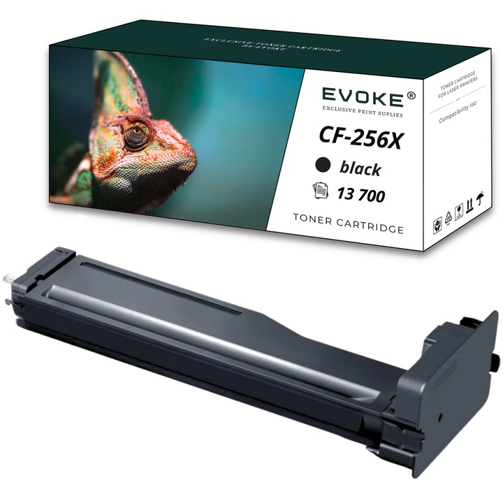HP CF256X Kompatibilis festékkazetta, fekete nyomtatópatron toner, 13700 oldal, CF-256X 56X, M436DN M436N M436NDA