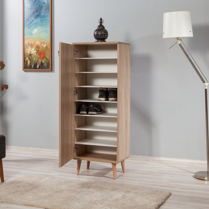 Ori 415 Sonoma tölgyfa cipőszekrény