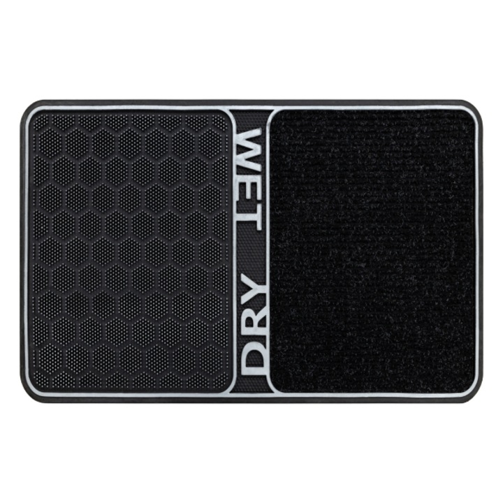 Covor DYWANY ŁUSZCZÓW antiderapant BH DM003 Wet Dry, exterior, interior - argint, 45x80 cm