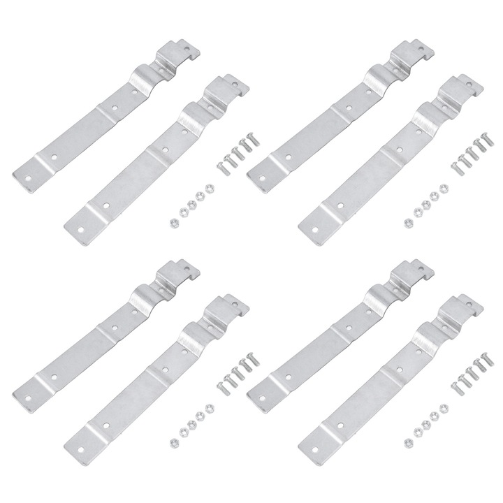 4 darab bilincs vízvezetékekhez, Jormftte, alumínium és cink, korrózióálló, könnyen telepíthető