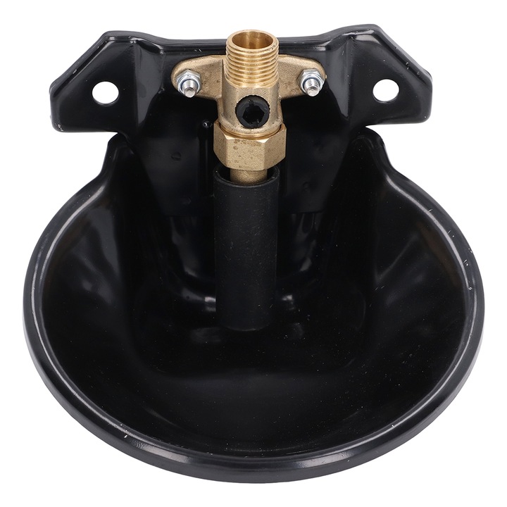 Jormftte állatitató, rozsdamentes acél, érintőkapcsolóval, fekete