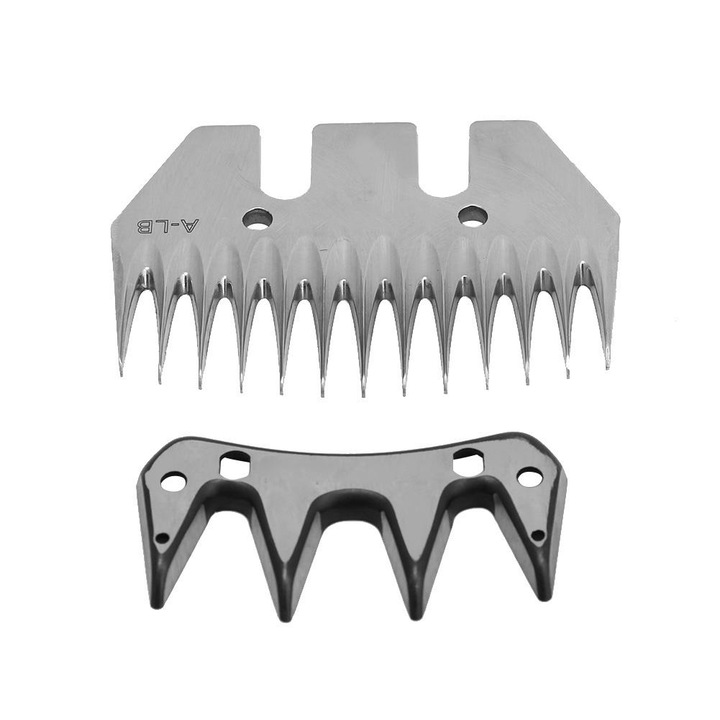 Jormftte gyapjúvágó penge, 2 darabos készlet, 9 fogú és 13 fogú, tartós