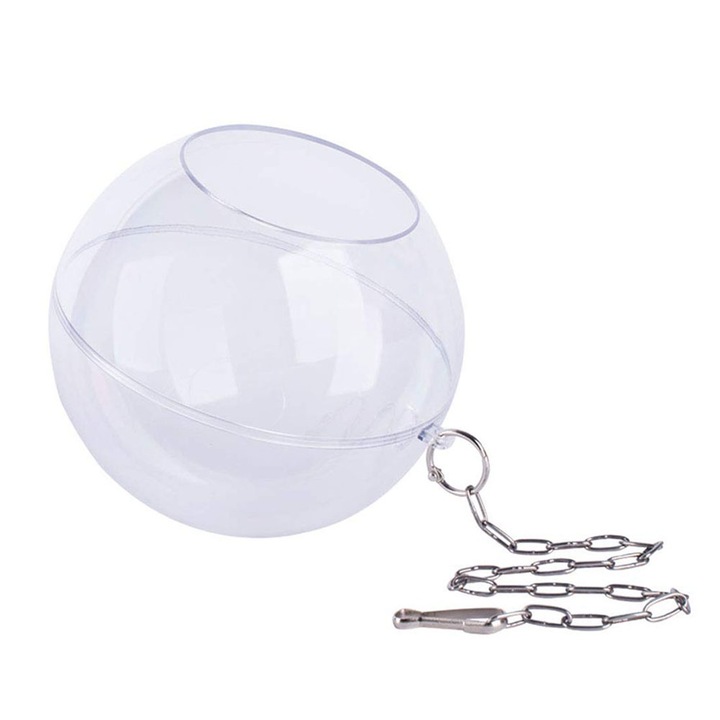 Madáretető játék, Mmgoqqt, gömb alakú, műanyag