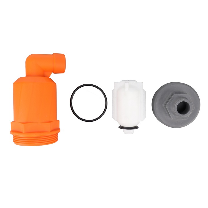 Jormftte automata légtelenítő szelep, PP, nagy áramlási sebesség, G1/2, G1, könnyen telepíthető