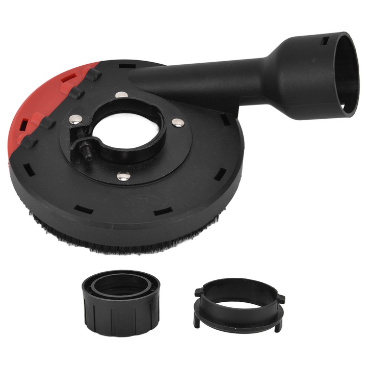 Jormftte sarokcsiszoló porvédő, nagy hatékonyságú, 4 hüvelykes/4,5 hüvelykes/5 hüvelykes csiszolókkal kompatibilis