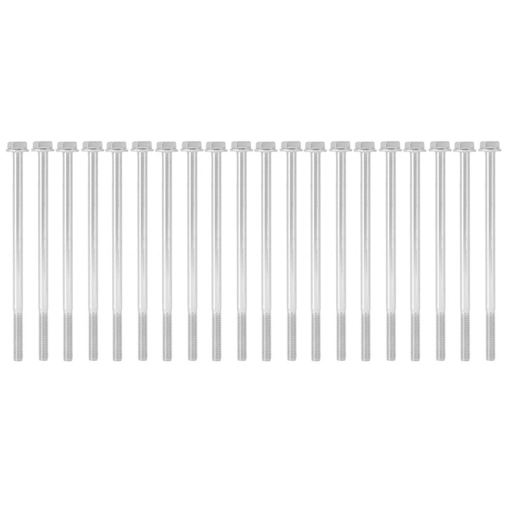 20 db M6 x 120 mm meghosszabbított hatlapfejű motorcsavar hosszú hatlapfejű csavar háztartási mezőgazdasághoz