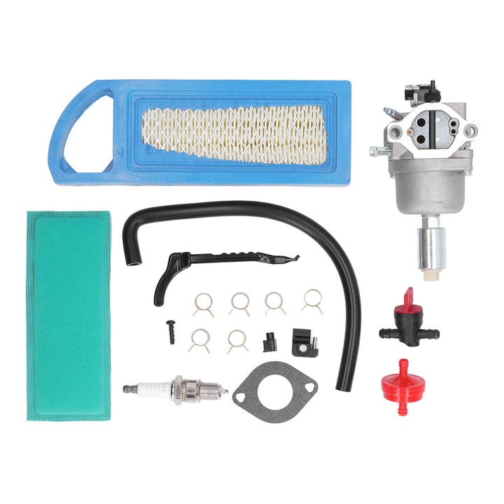 Karburátor fűnyíróhoz 792060 Fém karburátor gyújtógyertyával 17,5 LE-s motorhoz