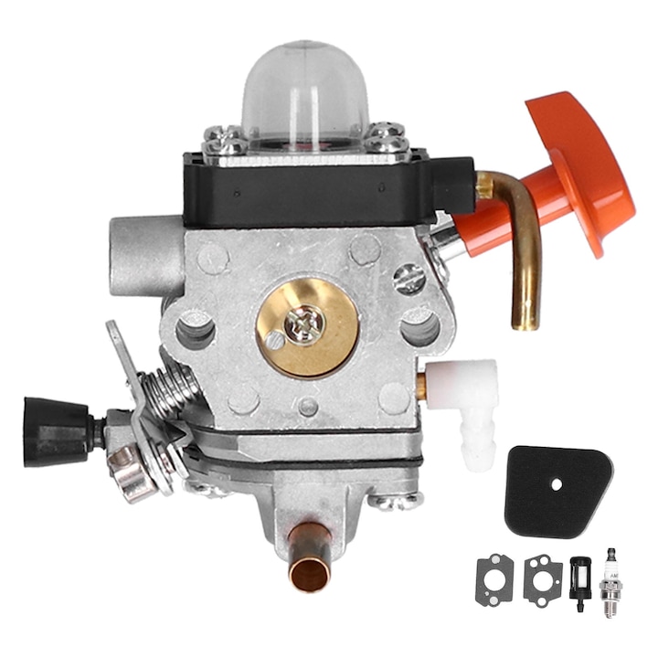Karburátor-tartozék készlet STIHL FS90 FS100 FS110 FS87 HT100 HT101-hez, alumínium, 165g