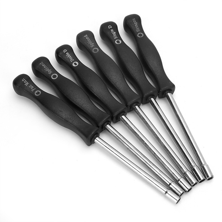 6 darabos karburátor csavarhúzó készlet, Jormftte, ergonomikus, csúszásmentes