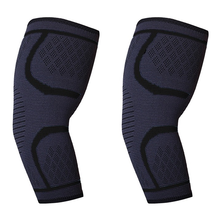 Jormftte kompressziós könyökvédő, kartámasz, fekete, XL