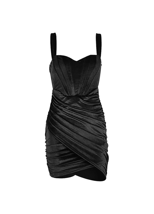 Női ruha, Jormftte, nyári, fekete, L INTL