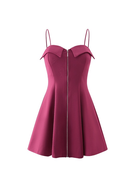 Rövid női ruha, Jormftte, piros, poliészter, L INTL