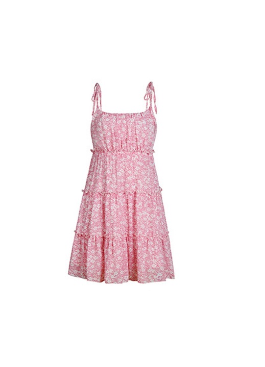 Női ruha Jormftte, poliészter, rózsaszín/fehér, L INTL