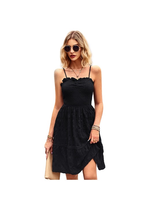 Női ruha, Jormftte, fekete, L INTL