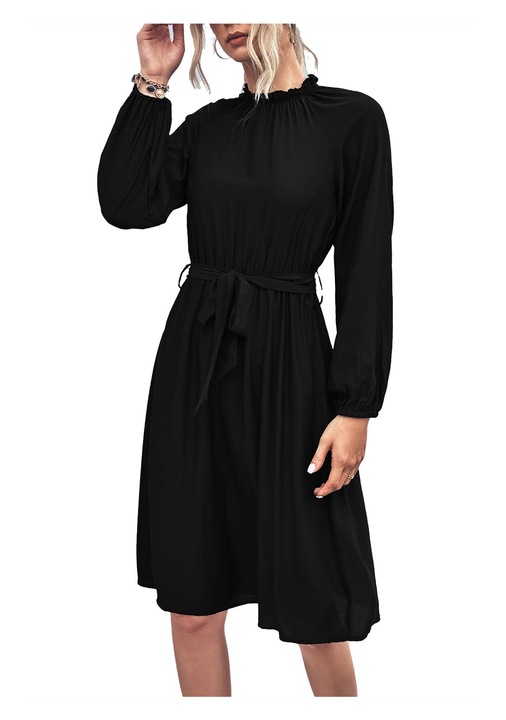 Női ruha, Jormftte, fekete, M INTL