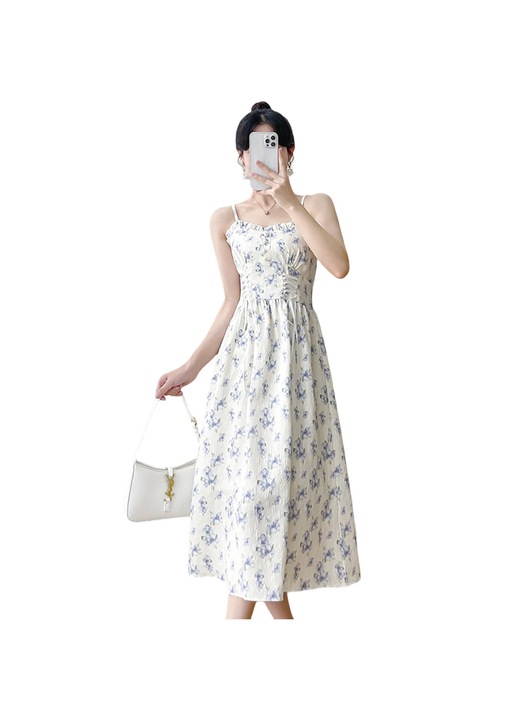 Jormftte ruha, feher/kek, Fehér/Kék