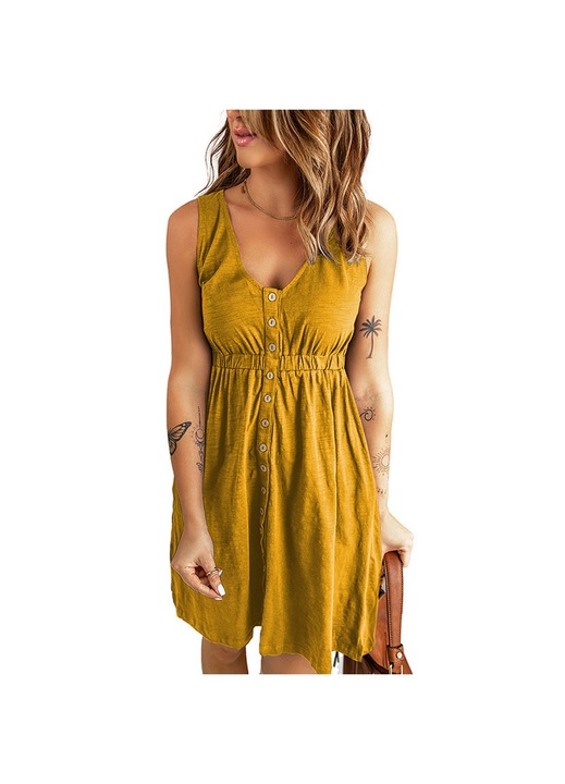 Ruha, Jormftte, sárga, poliészter