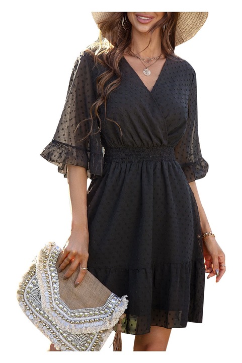 Női ruha, Jormftte, fekete, L INTL