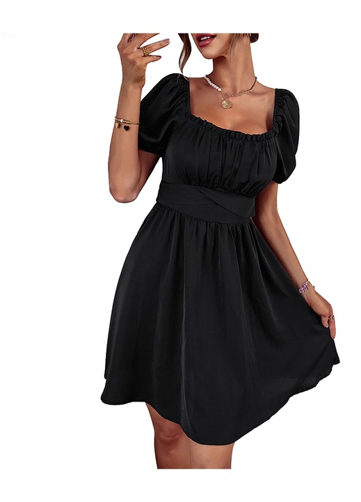 Női ruha, Jormftte, fekete, M INTL