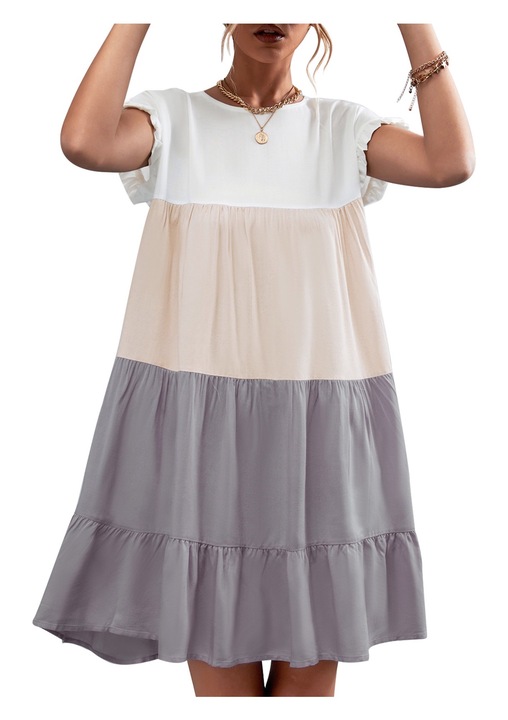 Egyreszes ruha, Jormftte, Polieszter, Többszínű