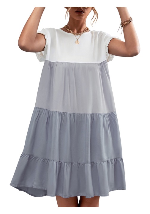 Egyreszes ruha, Jormftte, Polieszter, Szürke