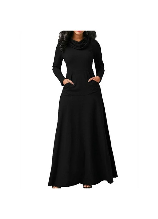 Noi ruha, Jormftte, hosszu, Fekete