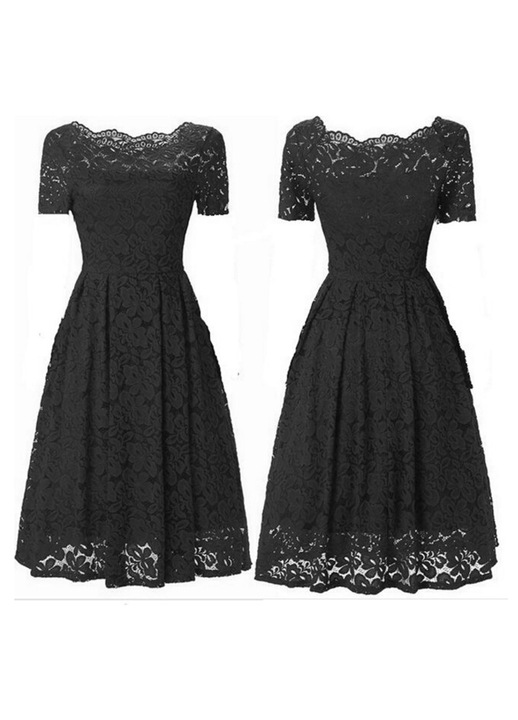 Női ruha, Jormftte, fekete, 2XL INTL