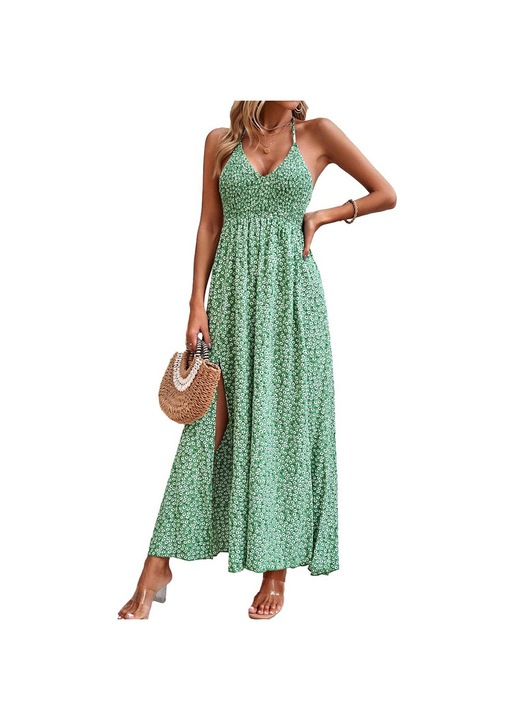 Jormftte ruha, alkalmi, zöld, 100% poliészter, L INTL