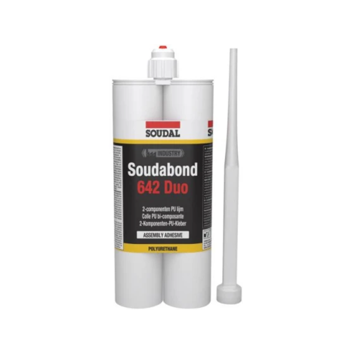 Adeziv de constructii bicomponent Soudal Soudabond 642 Duo, 2x300 ml