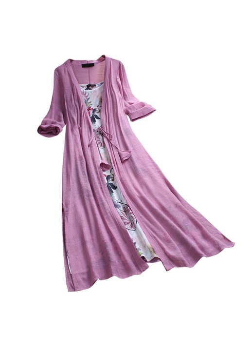 Jormftte alkalmi ruha, zöld, vászon