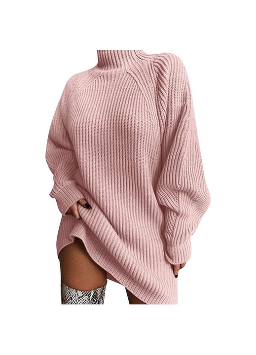 Jormftte pulóverruha, fél ujjú, rózsaszín