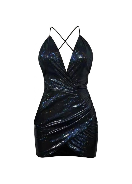 Női ruha, Jormftte, fekete, XL INTL