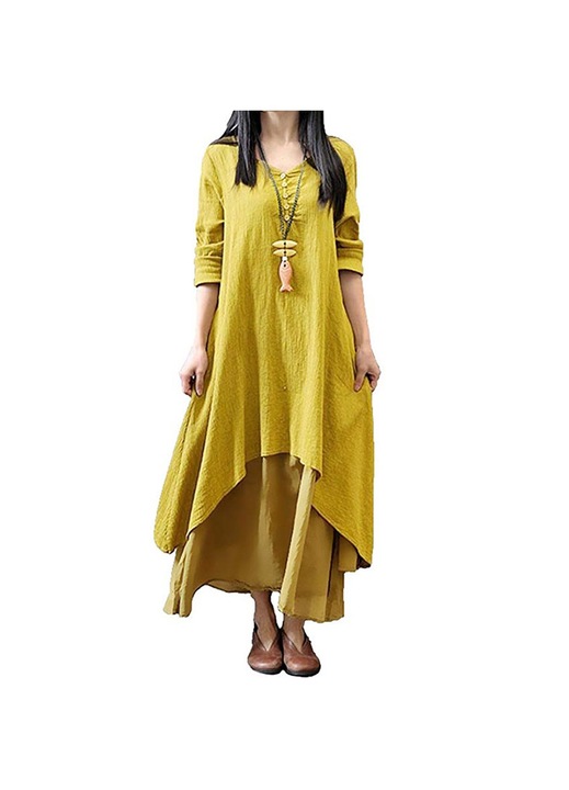 Női ruha, nyári, hosszú, Jormftte, 2XL INTL