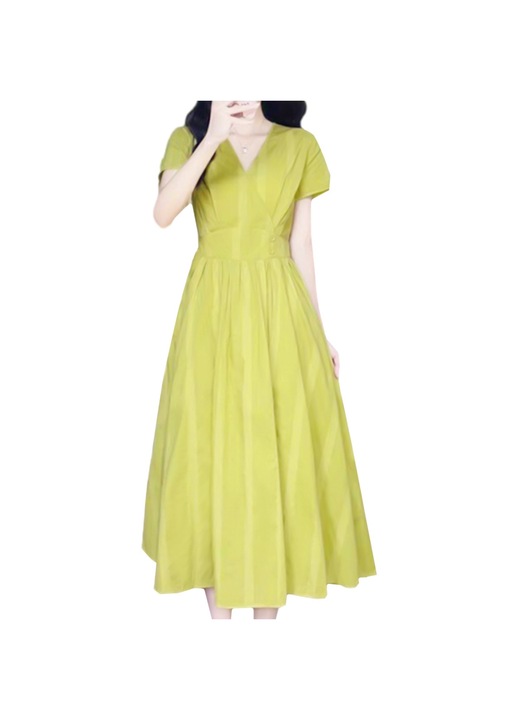 Női ruha, Jormftte, zöld, elasztán