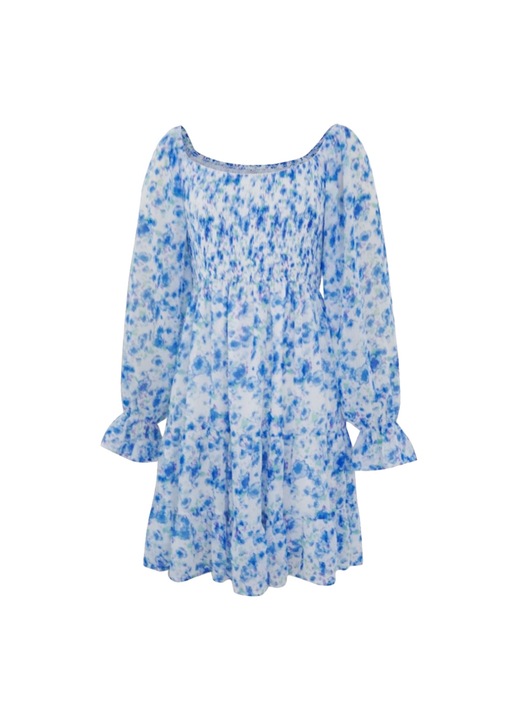 Jormftte alkalmi ruha, poliészter, kék, M INTL