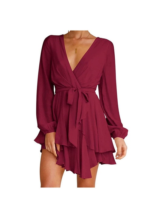 Női ruha, Jormftte, piros, L INTL