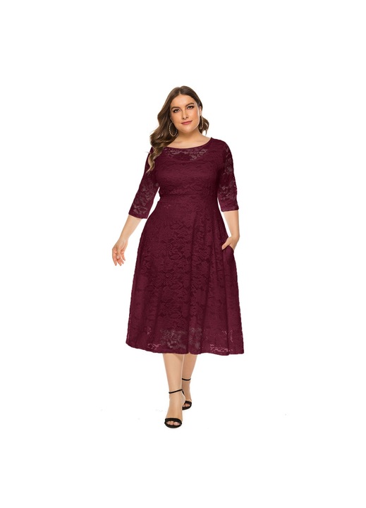 Női ruha, Jormftte, piros, 2XL INTL