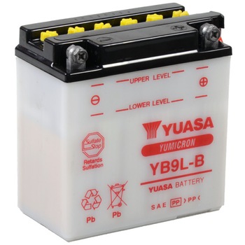 Baterie moto Yuasa YuMicron 12V 9Ah (YB9L-B) Baterie moto Yuasa YuMicron 12V 9Ah (YB9L-B)