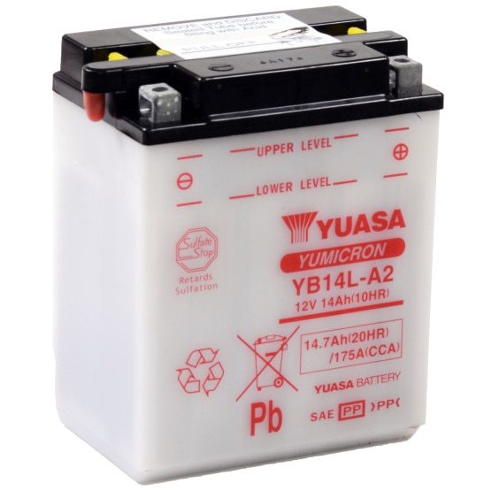 Baterie moto Yuasa YuMicron 12V 14Ah (YB14L-A2)