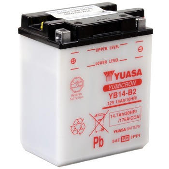 Baterie moto Yuasa YuMicron 12V 14Ah (YB14-B2) Baterie moto Yuasa YuMicron 12V 14Ah (YB14-B2)