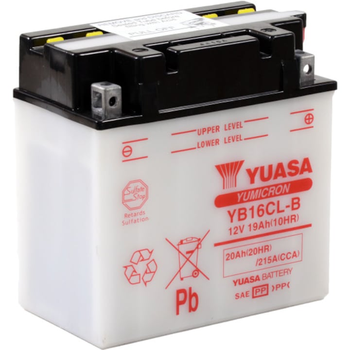 Yuasa YuMicron 12V 19Ah Motorkerékpár Akkumulátor (YB16CL-B)