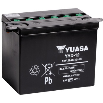 Baterie moto Yuasa YuMicron 12V 29Ah (YHD-12) Baterie moto Yuasa YuMicron 12V 29Ah (YHD-12)