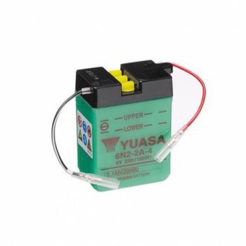 Baterie moto Yuasa 6V 2.1Ah (6N2-2A-4) Baterie moto Yuasa 6V 2.1Ah (6N2-2A-4)