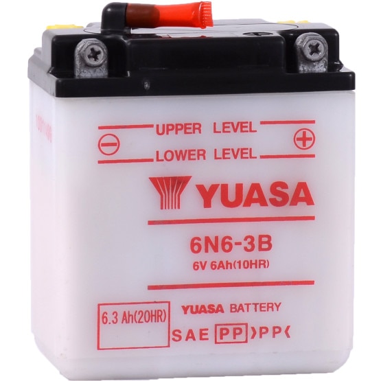 Baterie moto Yuasa 6V 6.3Ah (6N6-3B)