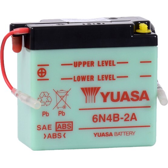 Batterie moto YUASA 6N4B-2A 6V 4.2AH