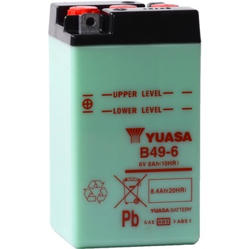 Baterie moto Yuasa 6V 8.4Ah (B49-6) Baterie moto Yuasa 6V 8.4Ah (B49-6)