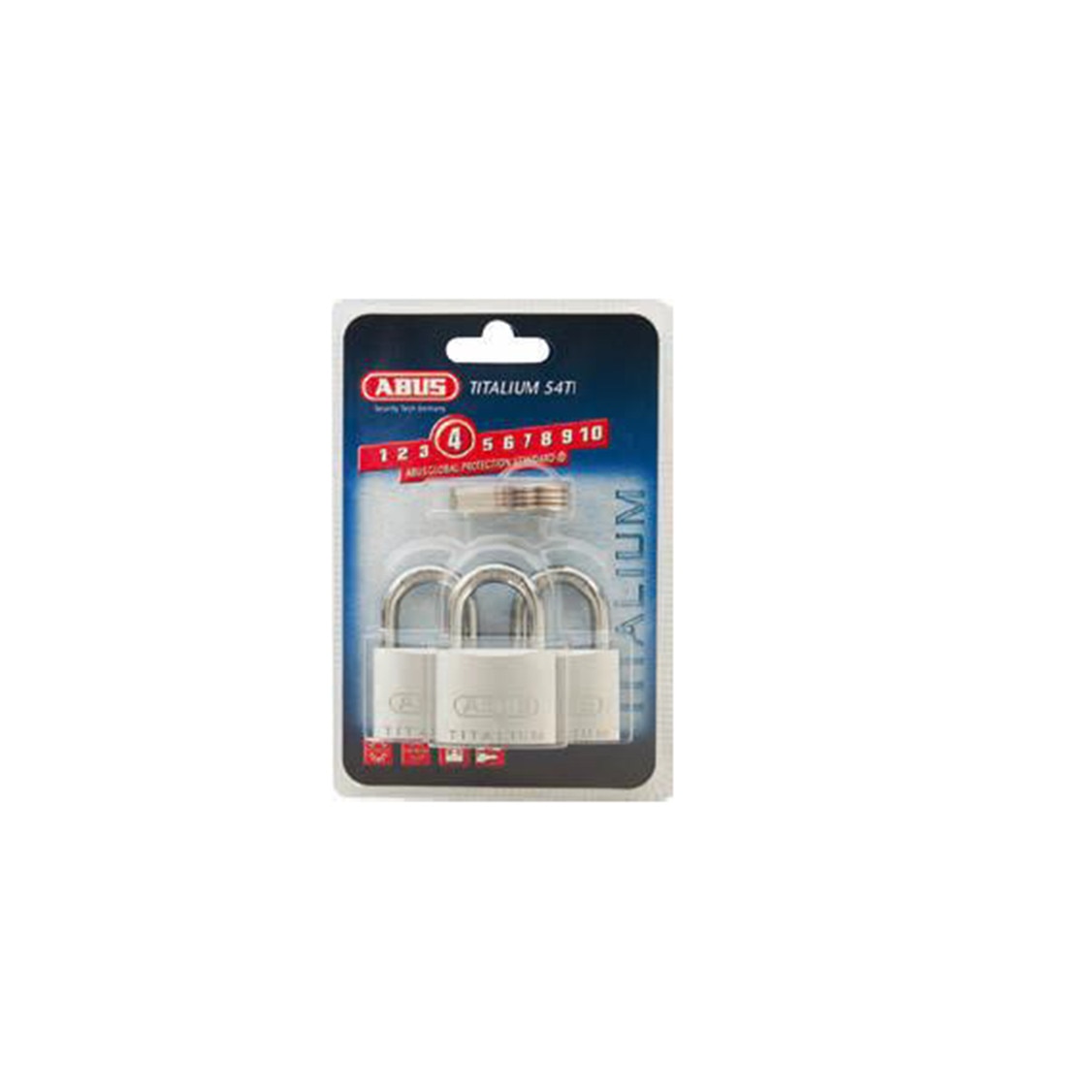 Lacat Titalium ABUS 727/40 TRIPLES B, profesional - nivel securitate 5 din 10