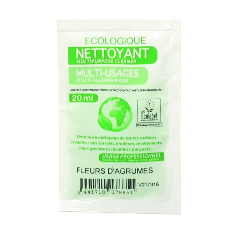 Detergent ecologic pentru pardoseli, Ecolabel, cutie 50 plicuri*20 ml, Citrus bloom