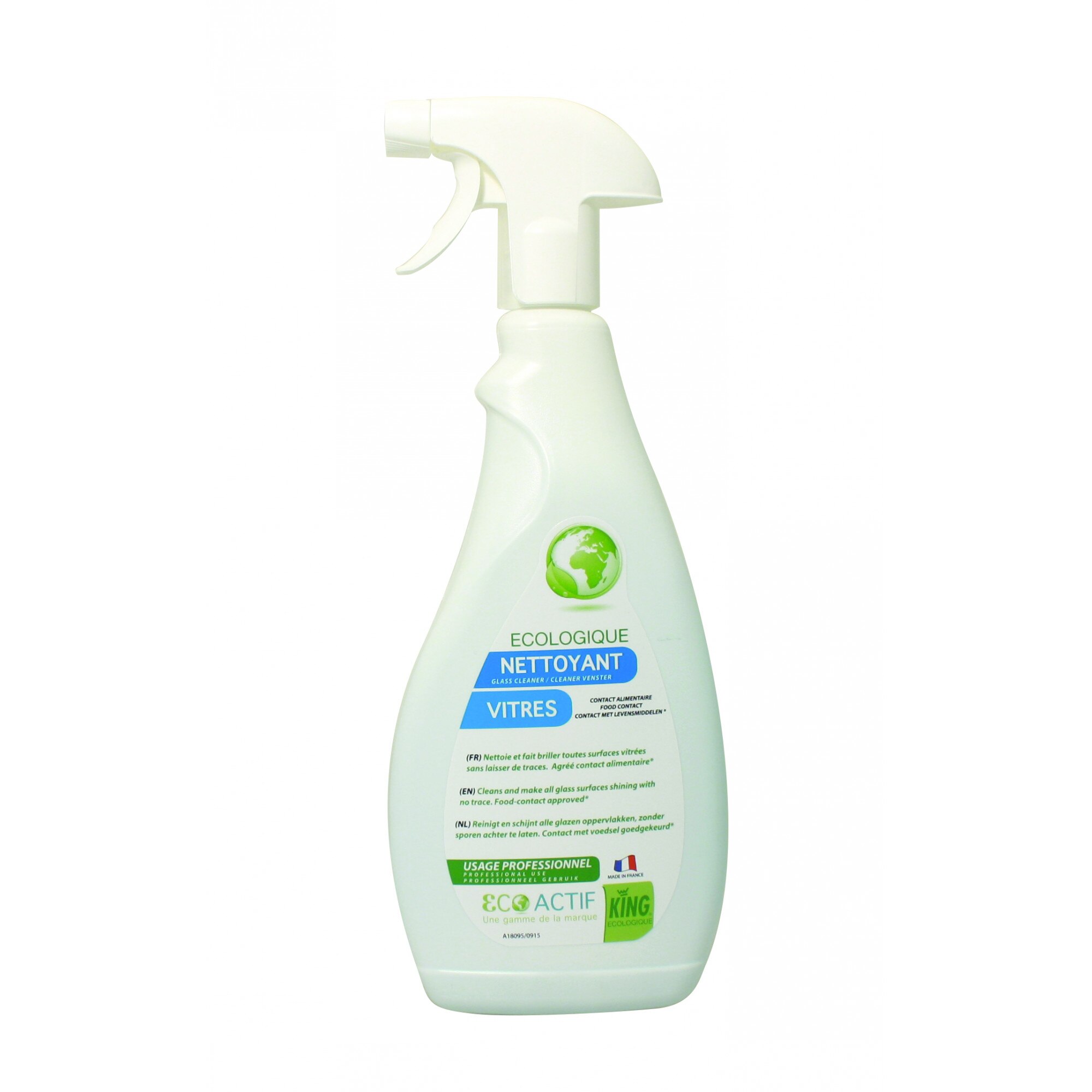 Spray ecologic pentru curatarea geamurilor, Ecolabel, 750 ml